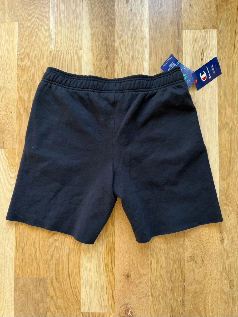 NWT Air Force Champion Black Sweat Shorts - Size M